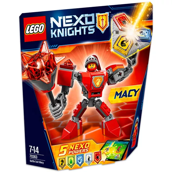 LEGO NEXO KNIGHTS: Macy harci öltözéke 70363