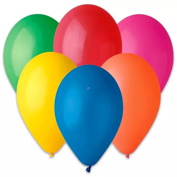 Set de 50 globos de colores