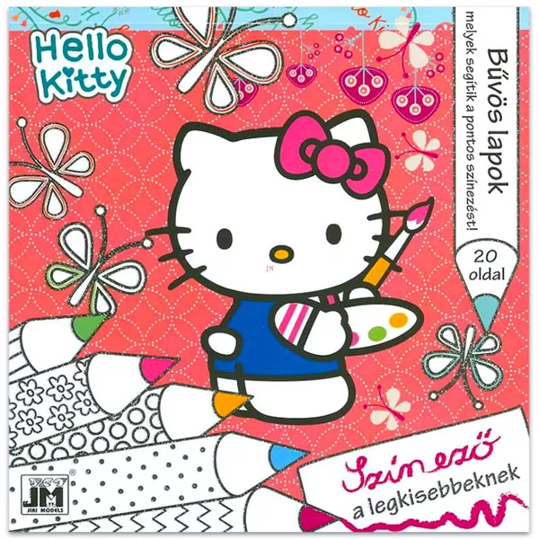 Hello Kitty: bűvös lapok - színező a legkisebbeknek