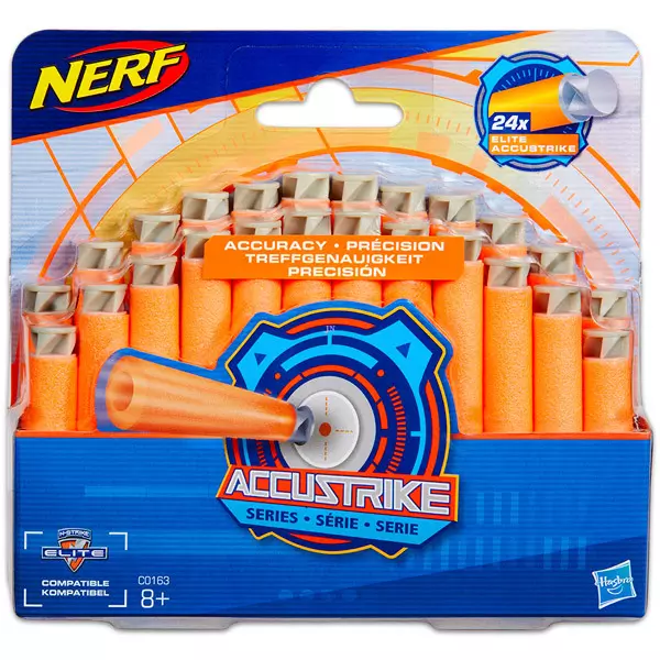 NERF N-Strike Elite Accustrike Series: Set muniţie de rezervă - 24 buc.