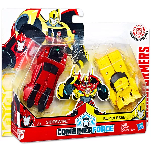 Transformers: Combiner Force - Figurine acţiune Sideswipe şi Bumblebee