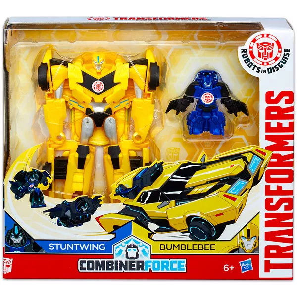 Transformers: Combiner Force - Bumblebee és mini Stuntwing akciófigura