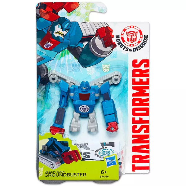 Transformers: Álruhás mini robotok - Decepticon Groundbuster 