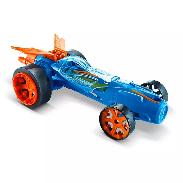 Hot Wheels Speed Winders: Maşinuţă Torque Twister - albastru-portocaliu