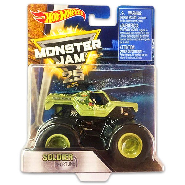 Hot wheels monster jam best sale soldier fortune