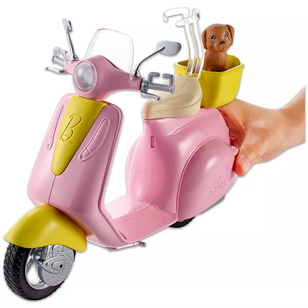 Barbie: scuter cu căţeluş