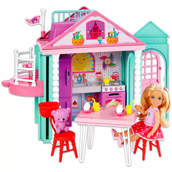 Barbie: Club Chelsea - căsuţa de joacă