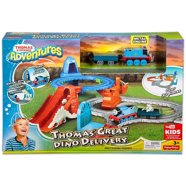 Thomas & Friends Thomas Adventures: Thomas Great Dino Delivery - pistă de aventură