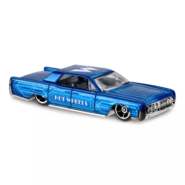 Hot Wheels Art Cars: 64 Lincoln Continental kisautó - kék