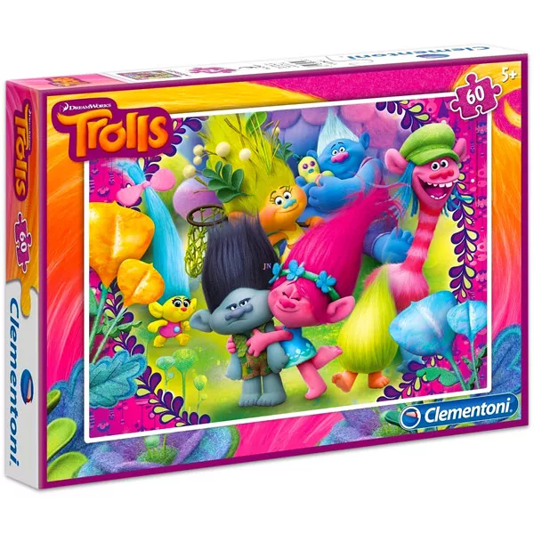 Clementoni: Trollok 60 darabos mini puzzle