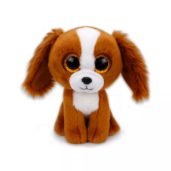 TY Beanie Boos: Tala kutya plüssfigura - 15 cm, barna