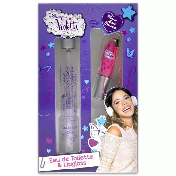 Disney: Violetta parfüm és szájfény szett