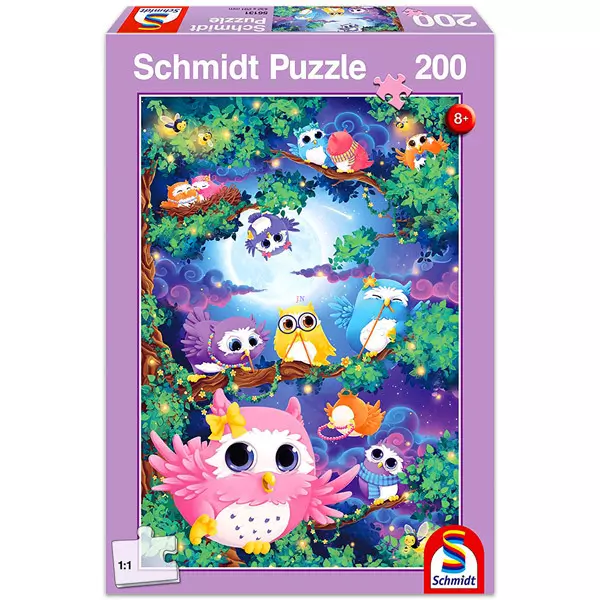 Schmidt baglyos 200 darabos puzzle