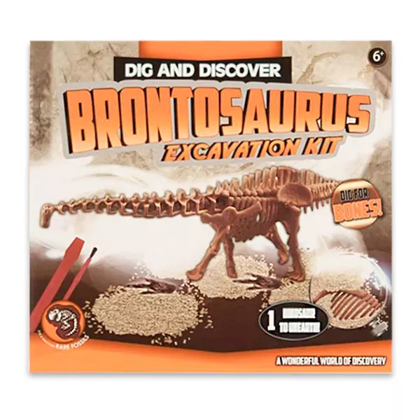 Brontosaurusz dinoszaurusz régész készlet