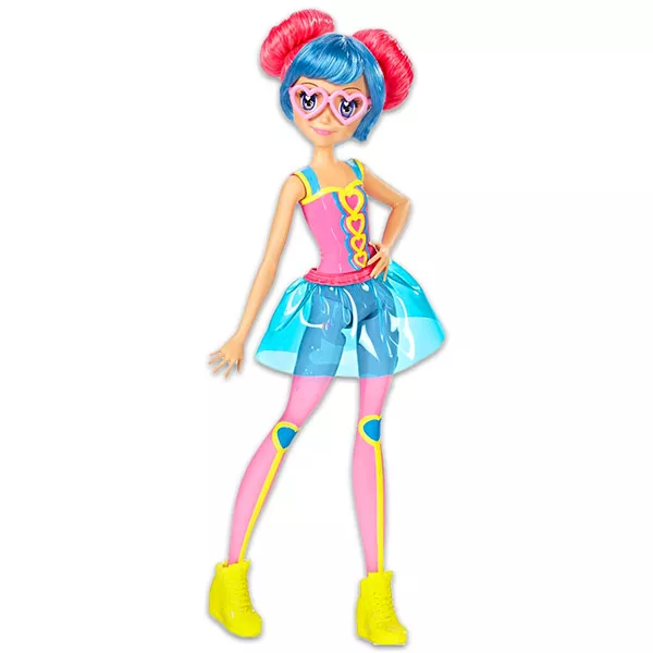 Barbie Video Game Hero: Păpuşă cu ochelari inimioară