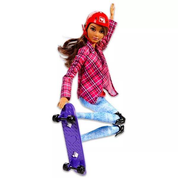 Barbie Mozgásra Tervezve: gördeszkás Barbie 