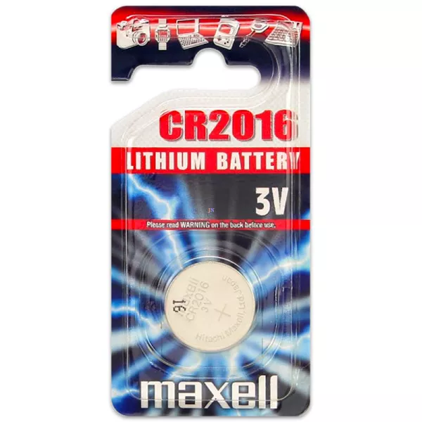 Maxell CR2016 3V-os lítium gombelem