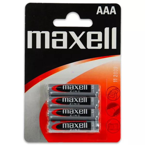 Maxell 4 darabos féltartós AAA ceruzaelem 