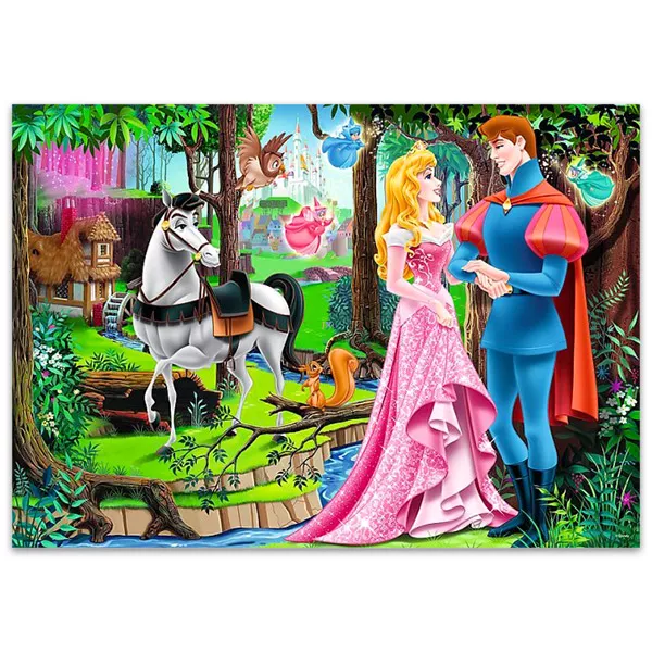 Disney hercegnők: Csipkerózsika 200 darabos puzzle