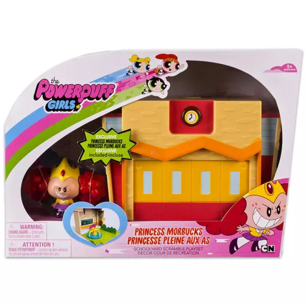 Powerpuff Girls: Princess Morbucks set de joacă curtea şcolii