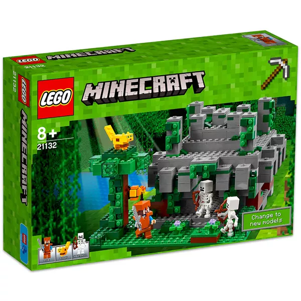 Lego minecraft the jungle sales temple 21132