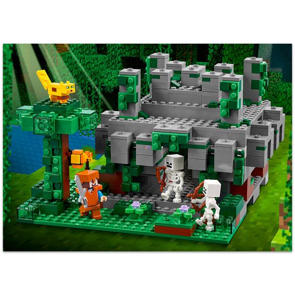 Lego minecraft the sale jungle temple 21132