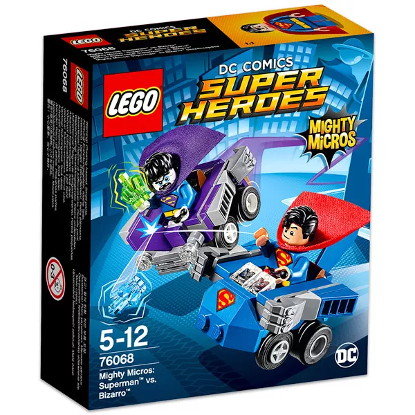 LEGO Super Heroes 76068 - Mighty Micros: Superman és Bizarro összecsapása