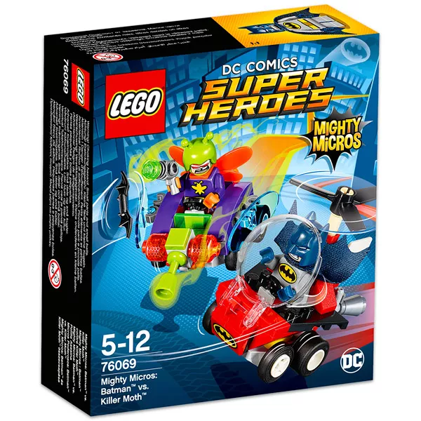 LEGO Super Heroes 76069 - Mighty Micros: Batman és Kill Moth összecsapása