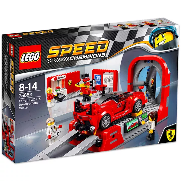 LEGO Speed Champions: Ferrari FXX Kutató és fejlesztő központ 75882