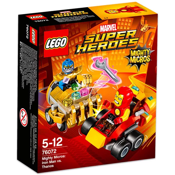 LEGO Super Heroes 76072 - Mighty Micros: Vasember és Thanos összecsapása