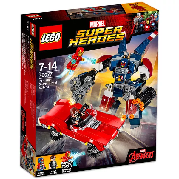 LEGO Super Heroes: Vasember - Detroit Steel támadása 76077