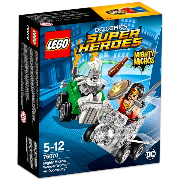 LEGO Super Heroes: Mighty Micros - Wonder Woman és Doomsday összecsapása 76070