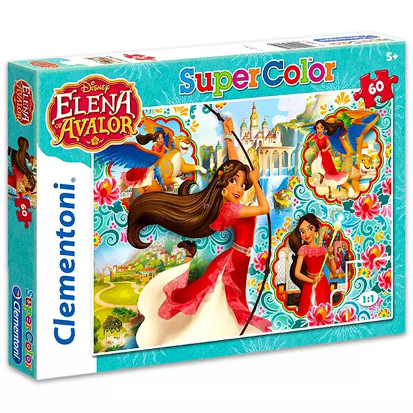 Clementoni Puzzle 60 Elena, Avalor hercegnője
