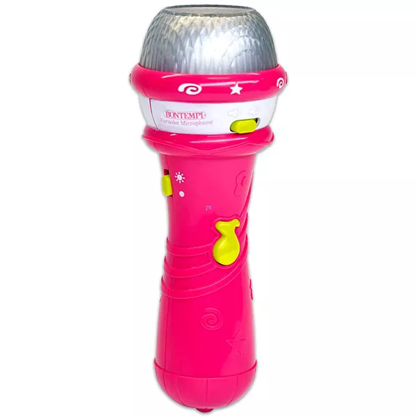 Bontempi karaoke mikrofon - rózsaszín