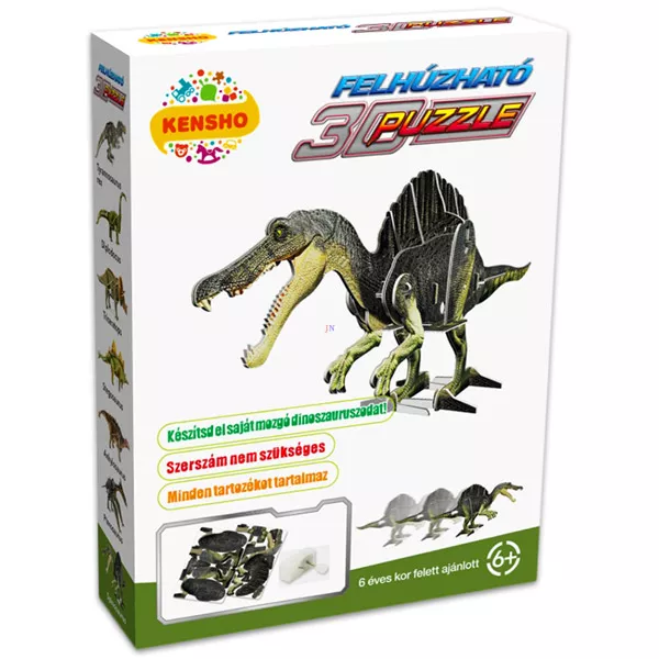 Spinosaurus puzzle 3D cu mecanism de ceasornic