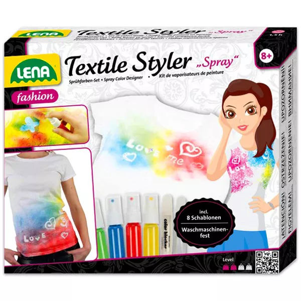 LENA: Textil festékszóró készlet