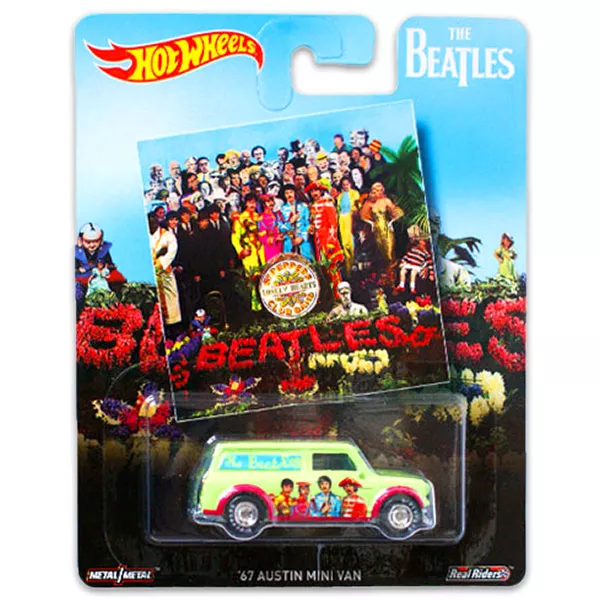 Hot Wheels The Beatles: 67 Austin Mini Van kisautó