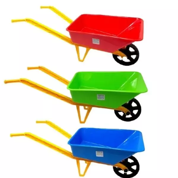 Carretilla de plástico - varios colores