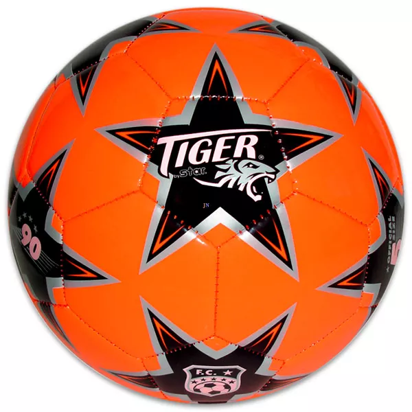 Tiger műbőr focilabda - narancssárga