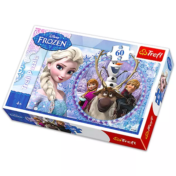 Trefl: Frozen - puzzle cu 60 piese