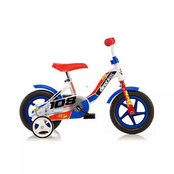 Dino Bikes 10: gyerek kerékpár - kék, 10-es