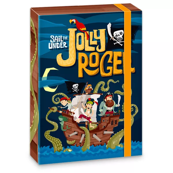 Jolly Roger füzetbox - A4-es