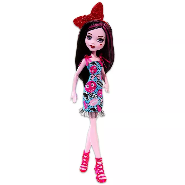 Monster High: Drakula lánya - Draculaura imojis ruhában 