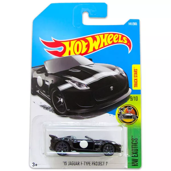 Hot Wheels Exotics: Avtomobilček 15 Jaguar F-Type Project 7