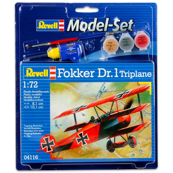 Revell: Fokker Dr.1 Triplane modellszett - 1:72