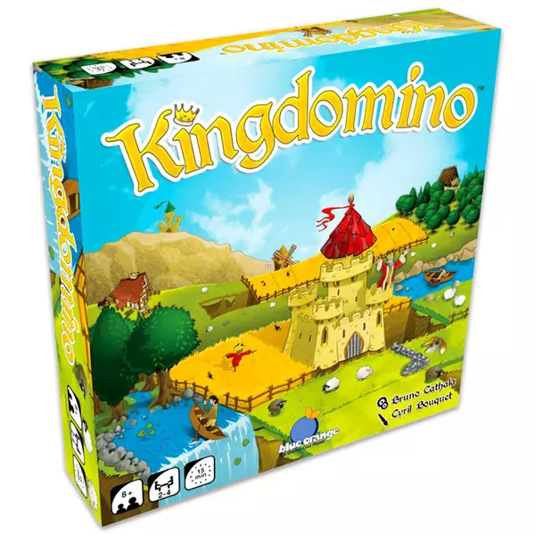 Kingdomino - joc de societate cu instrucţiuni în lb. maghiară