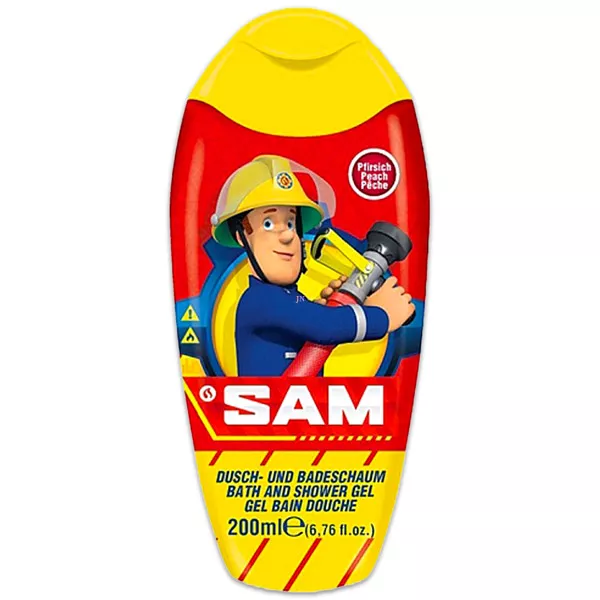 Sam a tűzoltó: hab- és tusfürdő - 200 ml