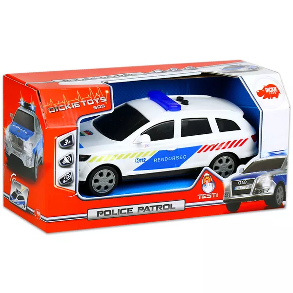 Dickie: Audi rendőrségi autó - 20 cm