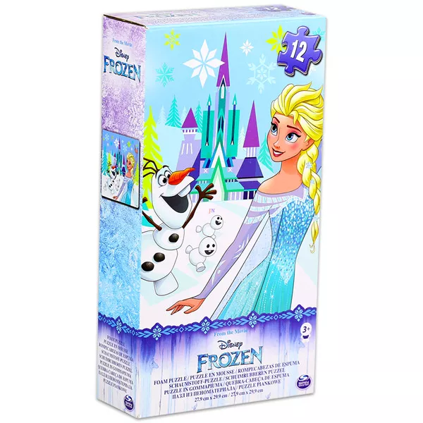 Disney hercegnők: Jégvarázs 12 darabos habszivacs puzzle 