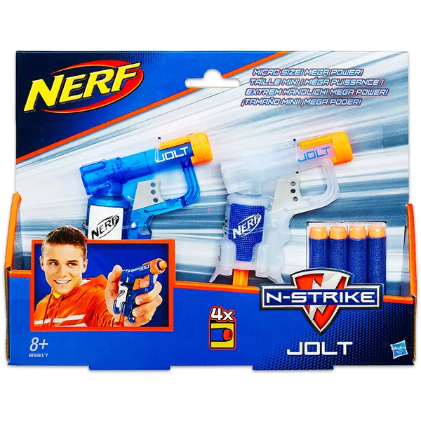 NERF N-Strike Jolt: 2 darabos szivacslövő fegyver